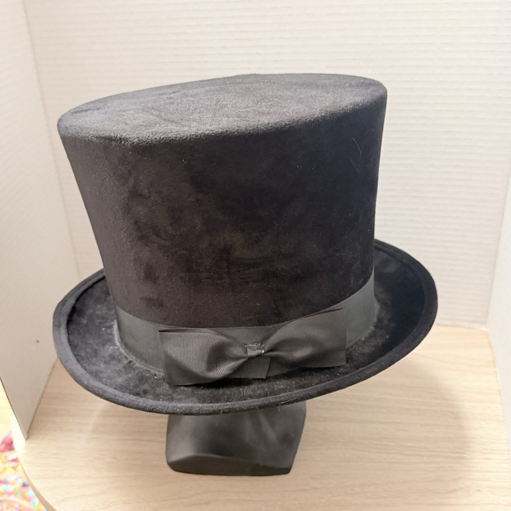 Delux Black Top Hat Adult Accessories
